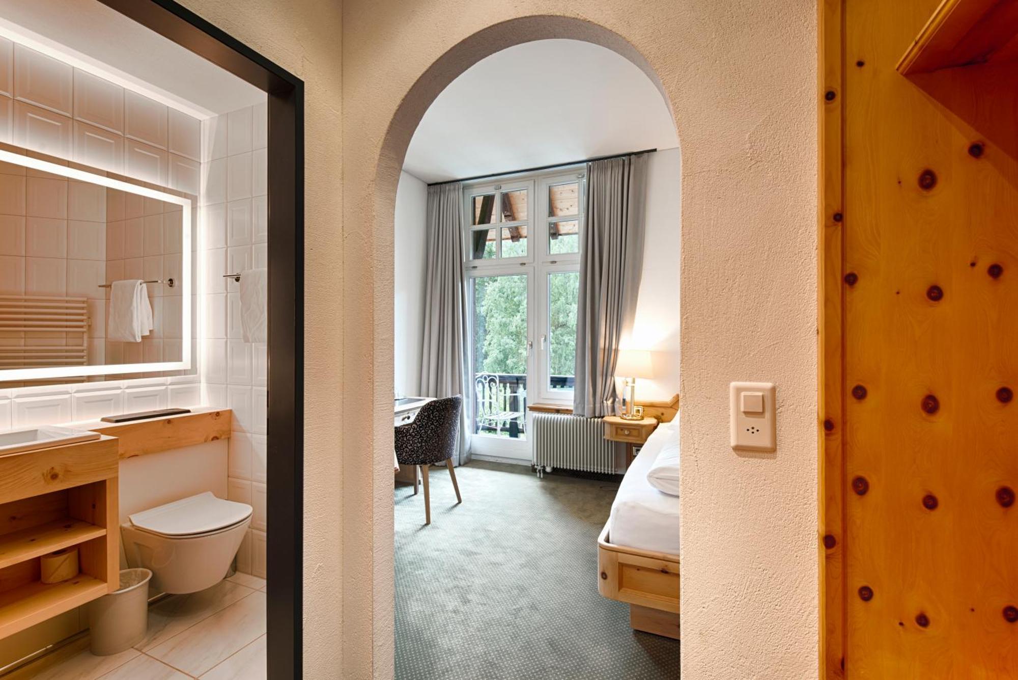 Hotel Villa Post Vulpera Zimmer foto
