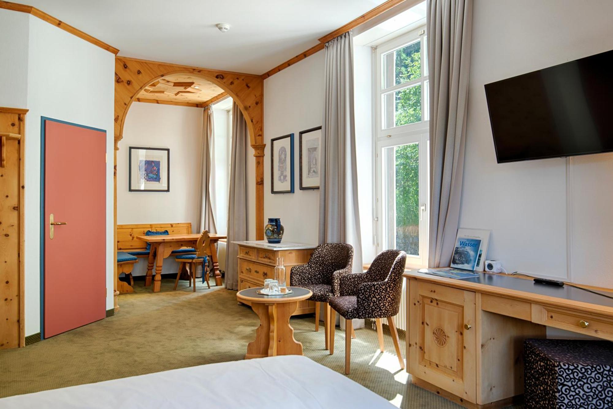 Hotel Villa Post Vulpera Zimmer foto