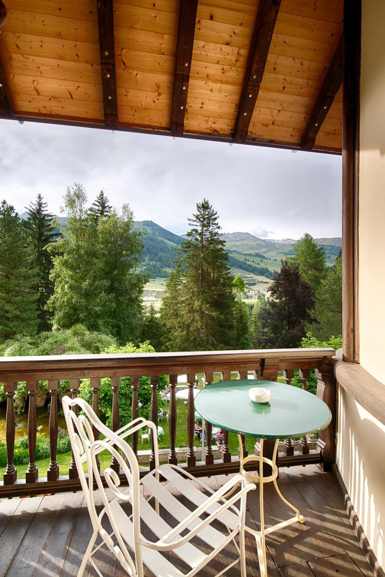 Hotel Villa Post Vulpera Zimmer foto