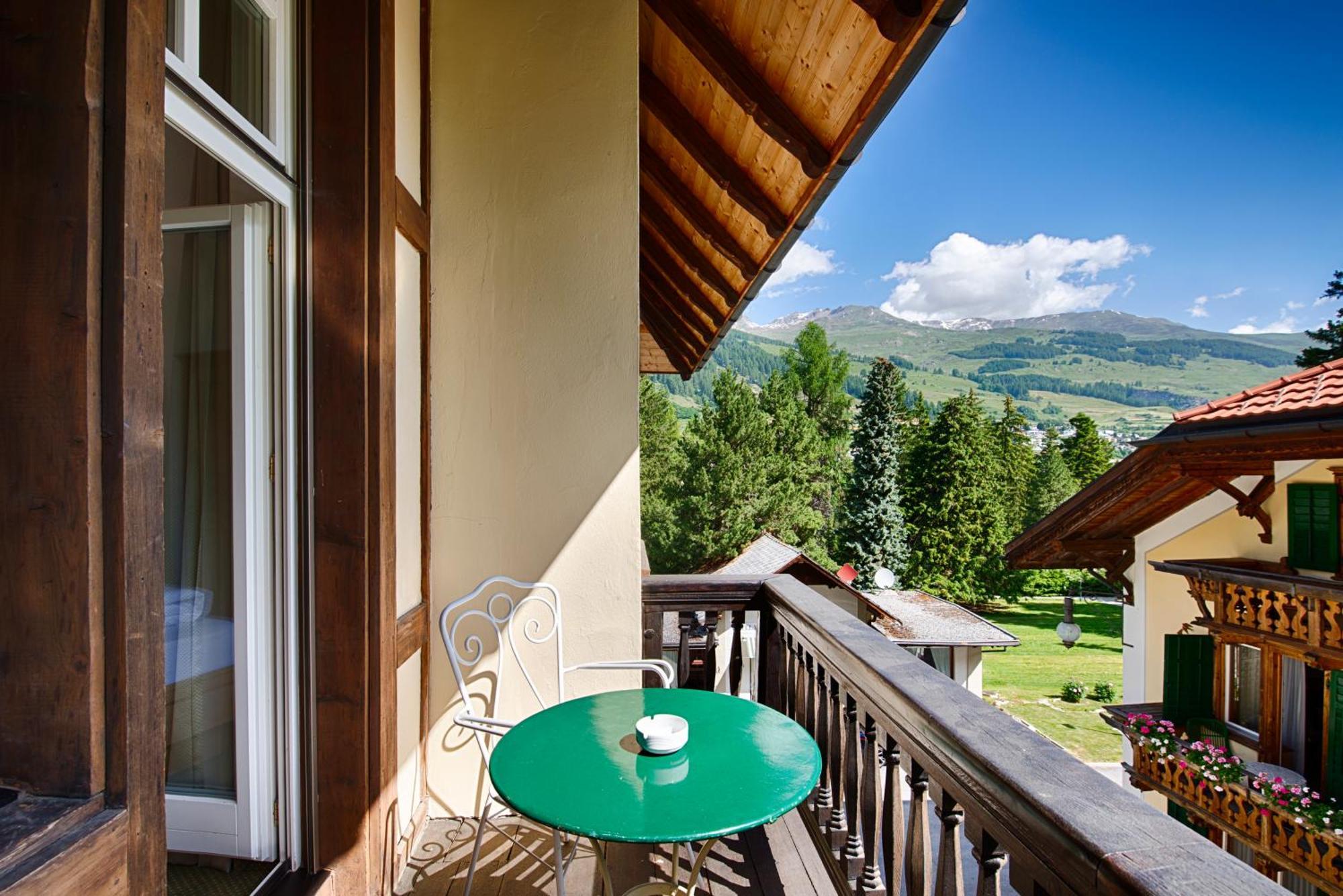 Hotel Villa Post Vulpera Zimmer foto