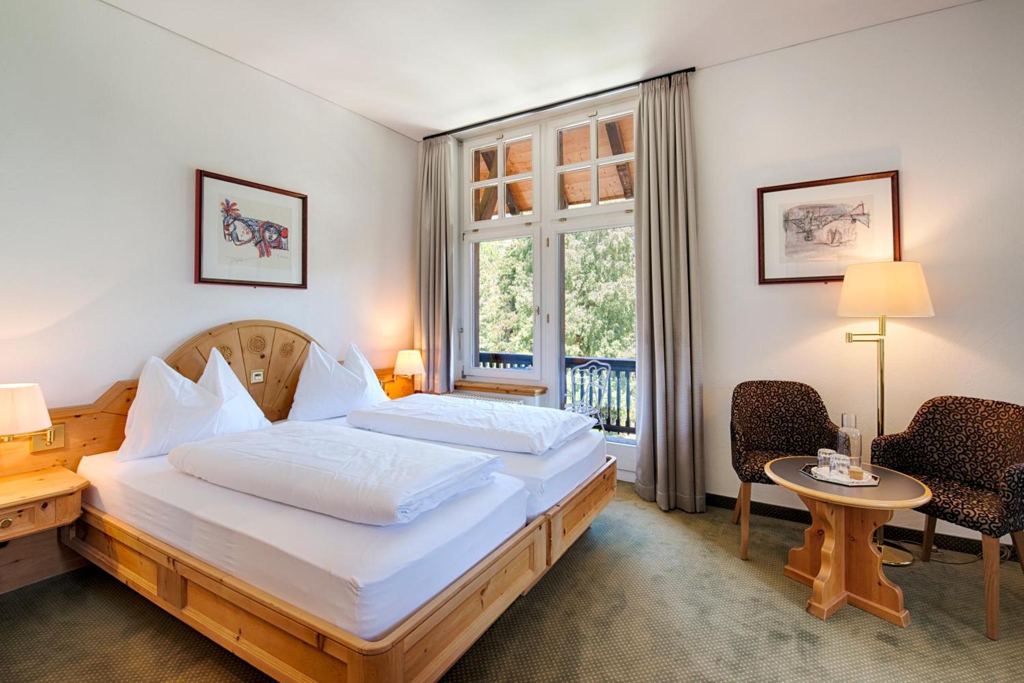 Hotel Villa Post Vulpera Zimmer foto