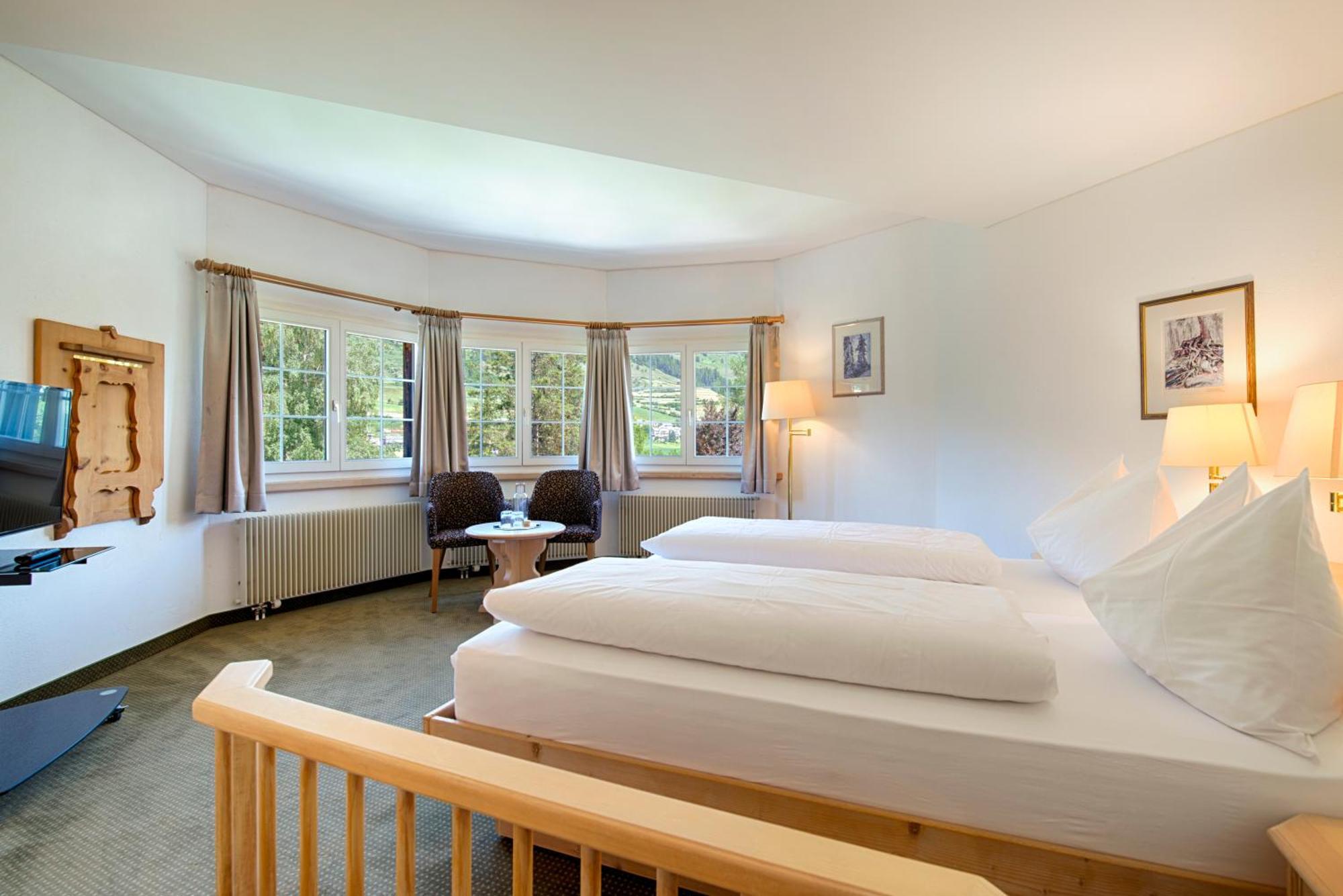 Hotel Villa Post Vulpera Zimmer foto
