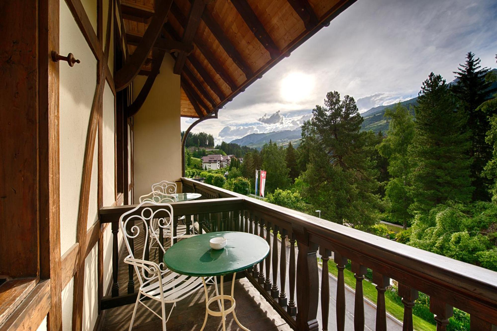 Hotel Villa Post Vulpera Zimmer foto