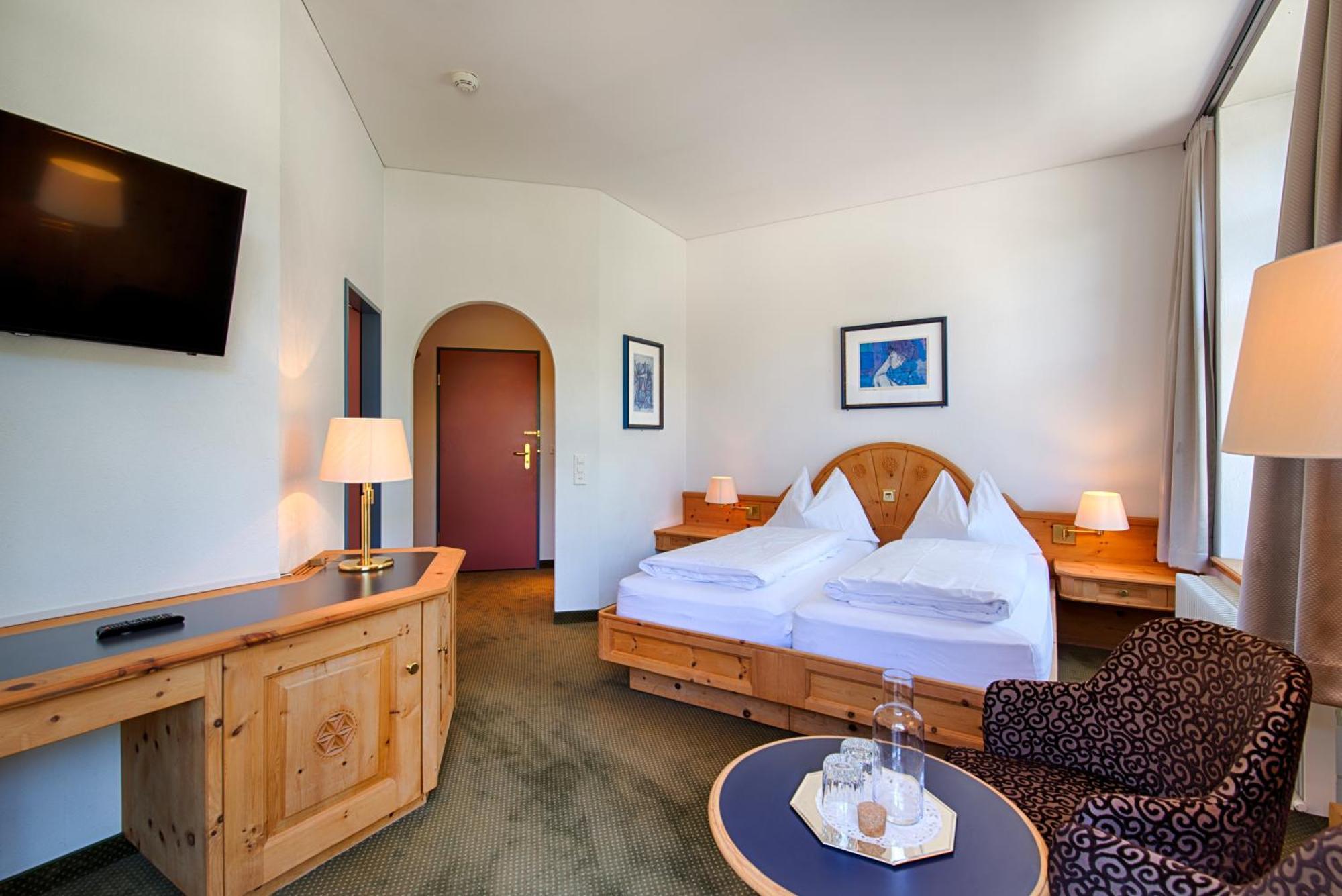 Hotel Villa Post Vulpera Zimmer foto