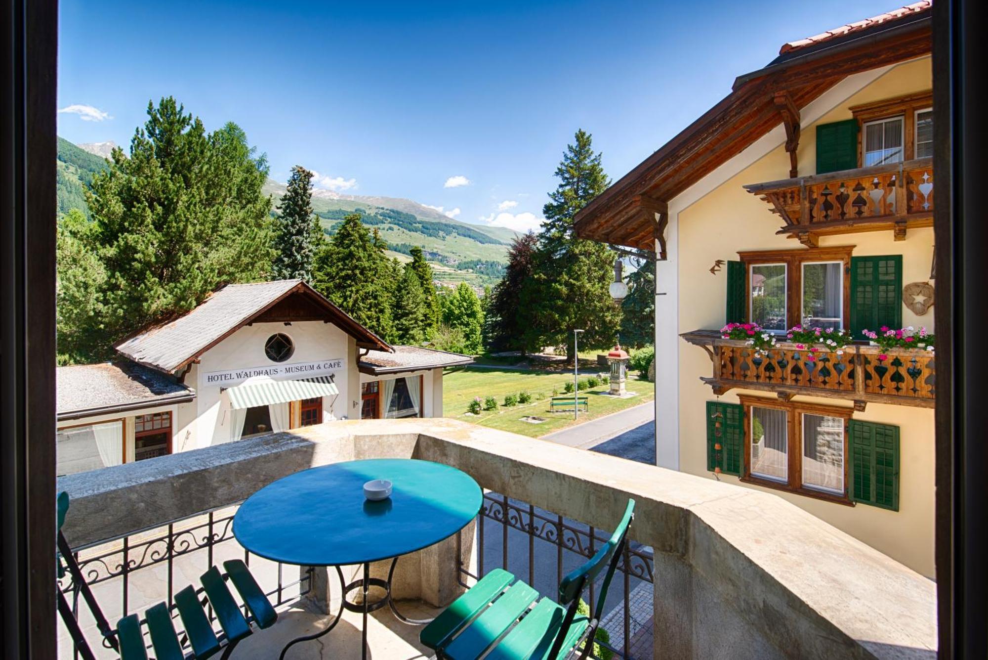 Hotel Villa Post Vulpera Zimmer foto