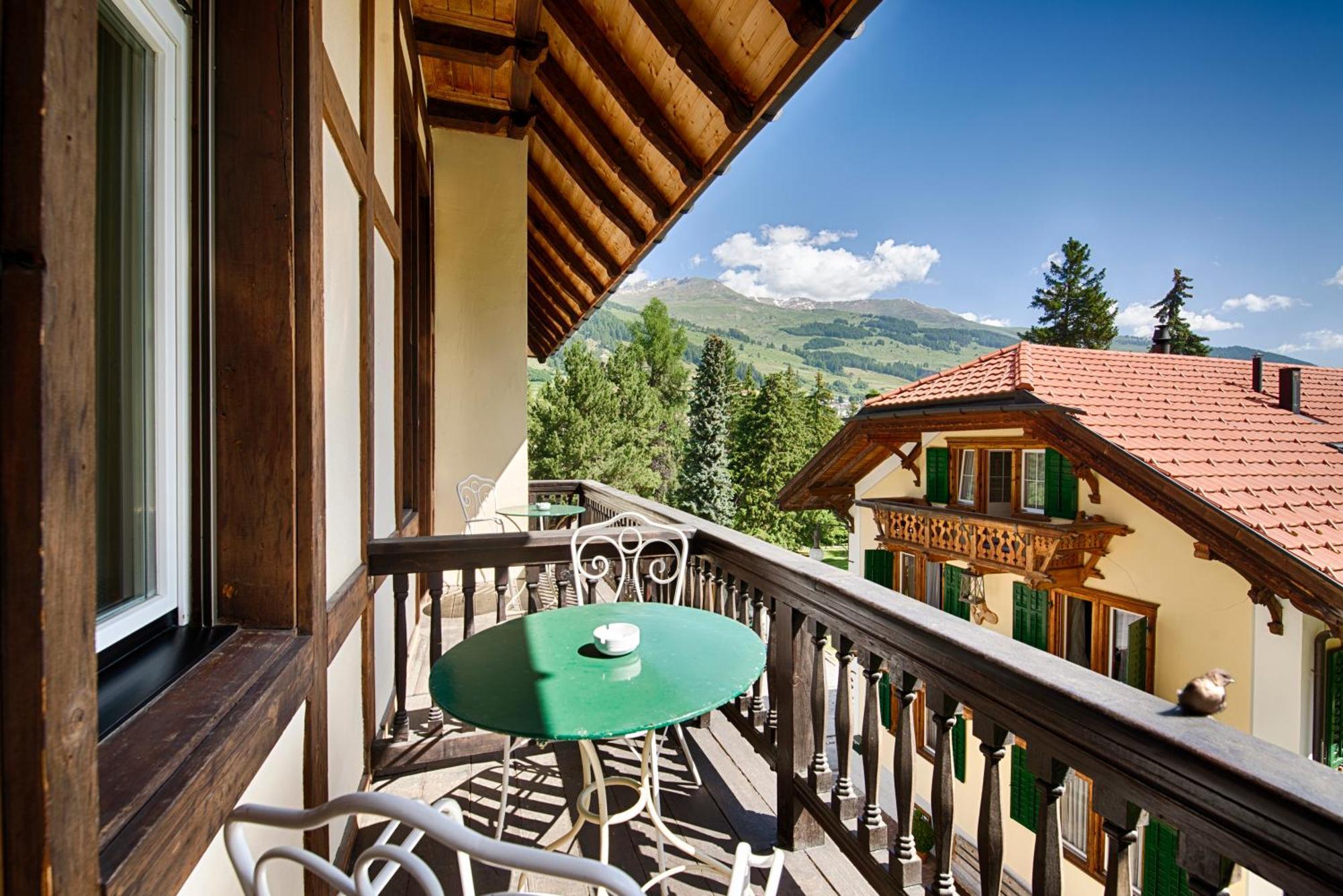 Hotel Villa Post Vulpera Zimmer foto
